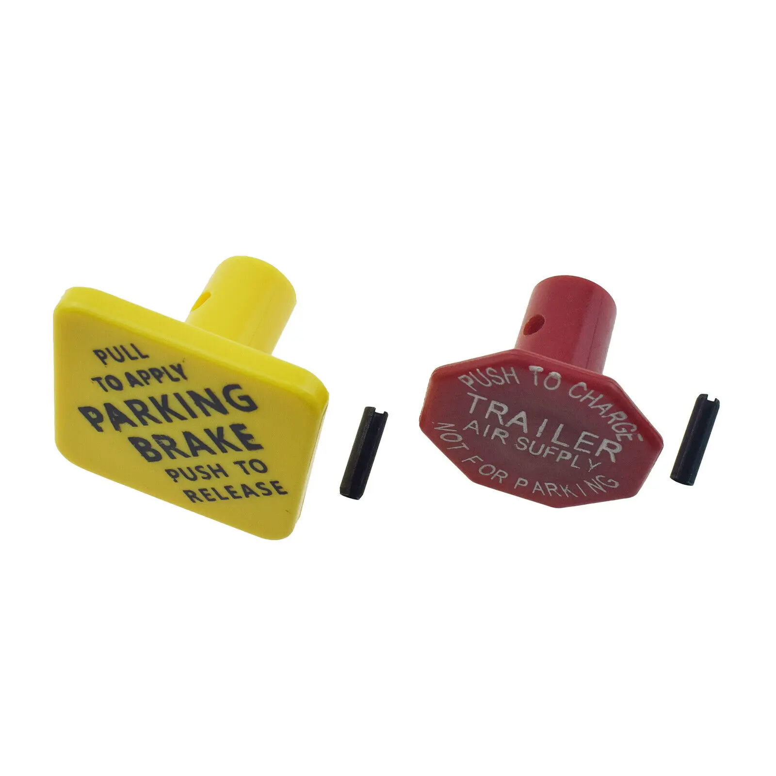Universal Parking Brake Valve Push Pull & Trailer Air Supply Knob 248433 290655 25MY32P12 KN20901 KN20900 KN20903