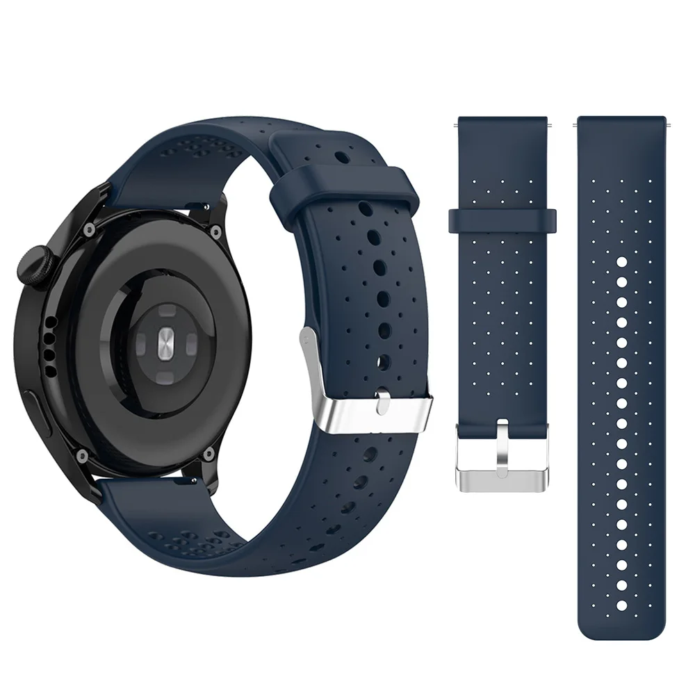 Silicone Smartwatch Band – Versatile 20mm/22mm Sports Strap