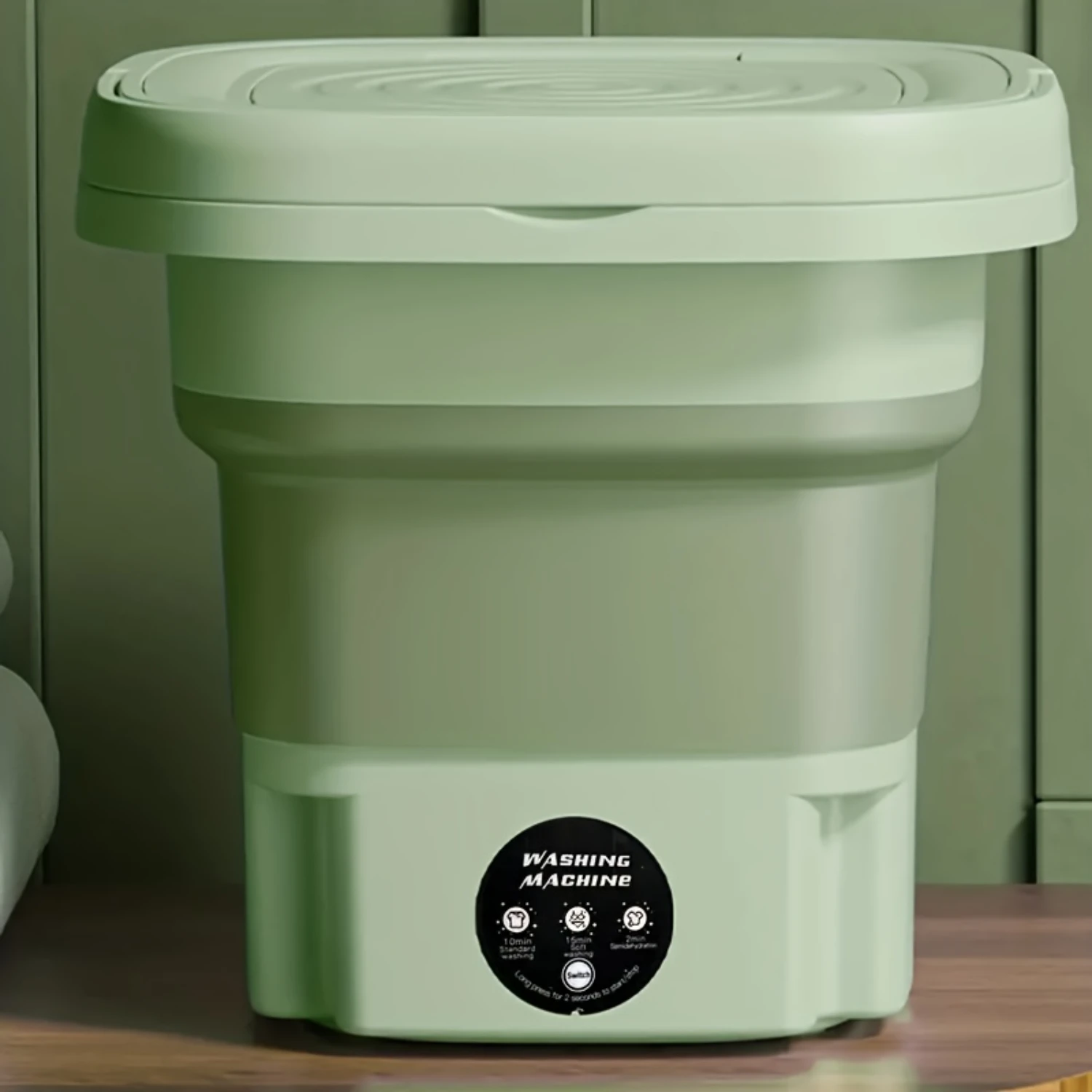8L Foldable Mini Washing Machine Fully Automatic Portable & Compact For Baby & Toddler Clothes, Underwear, Panties Socks!