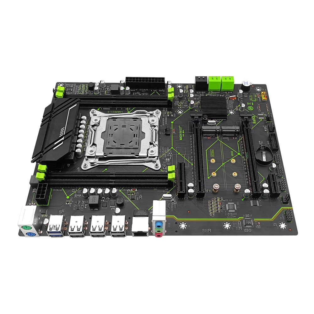 Machinista X99 Placa-mãe Lga 20113 Suporte Xeon e5 v3 v4 Série Processador Cpu Ddr4 Ecc Ram Nvme Sata M.2 Sata 3.0 X99-mr9a - Imagem 4
