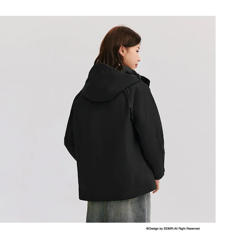 Down Jacket Women Three-Defense Rainproof Windproof Moisture Permeable Three-in-One New Winter Two-Piece Down Jacket