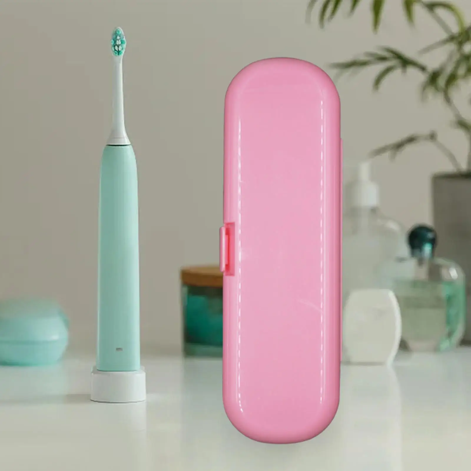 Electric Toothbrush Travel Case Compact Toothbrush Carrying Case Electric Holder Protective Cover for Traveling