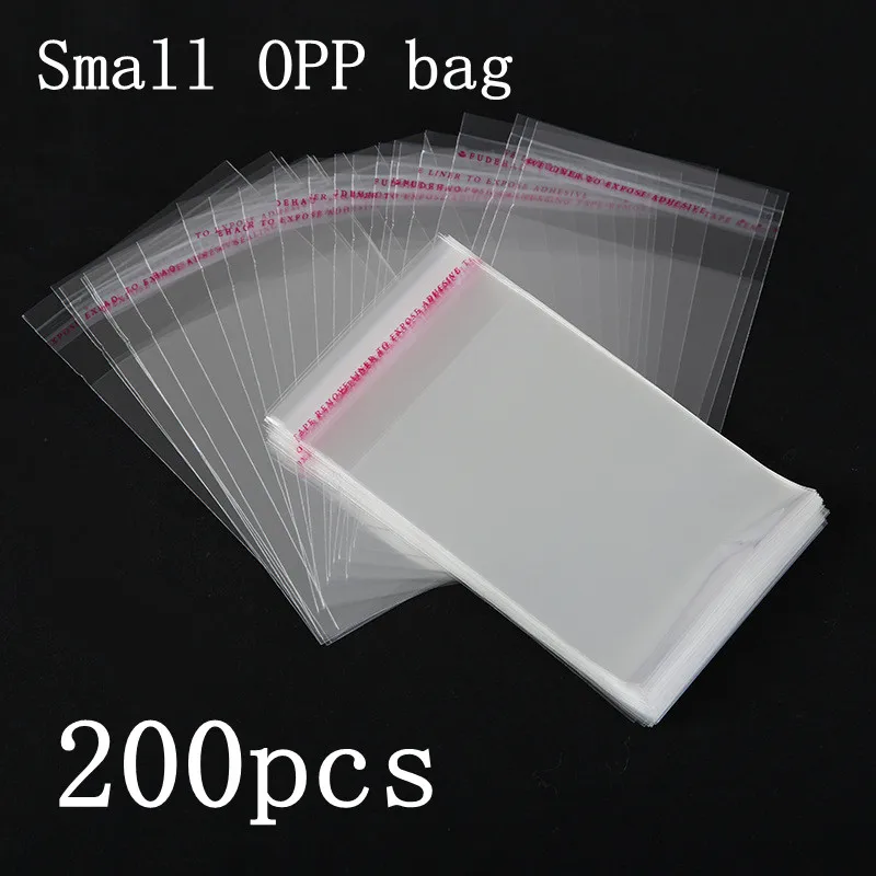 Bolsadeplásticotransparentedecierreautomático,minibolsaderegalodejoyería,autoadhesiva,paragalletasydulces,200unidades-AliExpress15
