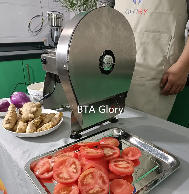 Vegetable Cutter Lemon Orange Electric And Manual Slicer Commercial Potato Chips Vegetables Carrot Slicing Machine