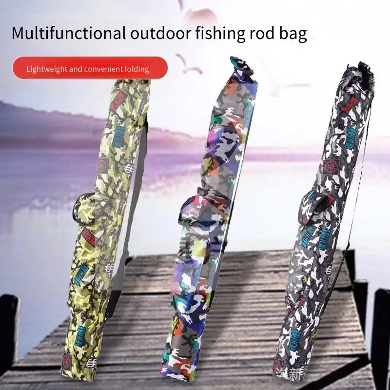 1pc 130cm*20cm New Large Capacity Fishing Umbrella Bag Storage Foldable Sunshade Bag Storage Fishing Supplies Storage Bag