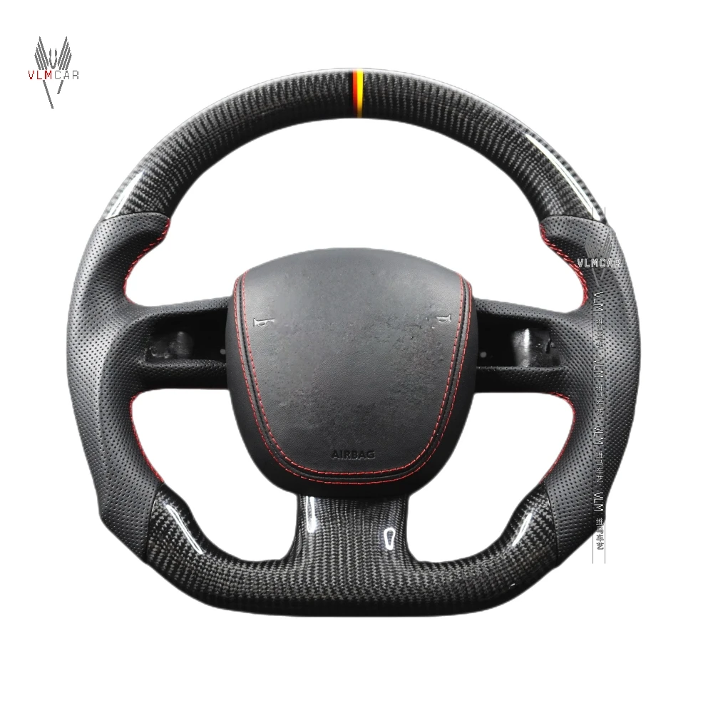 

VLMCAR Carbon Fiber Steering Wheels for Audi A3 A4 RS4 S4 A5 A6 Q5 Q7 LED Performance Support Private Customization Auto Parts