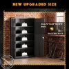 Steel SnapIt Storage Cabinet  Locking Metal Garage Storage Cabinet with 4 Adjustable Shelves,2 Doors and Lock for File,Office 3