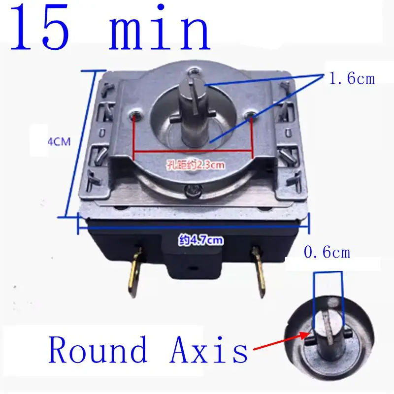 Description Picture 6 of itemUniversal 15/30/60/90/120 mins Timer 250V 16A Timer Switch DKJ-Y For Electric Oven Pressure Cooker Rice Cooker Spare Parts