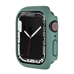 Premium Protective Bumper Cover for Apple Watch with Screen Protector (Green)