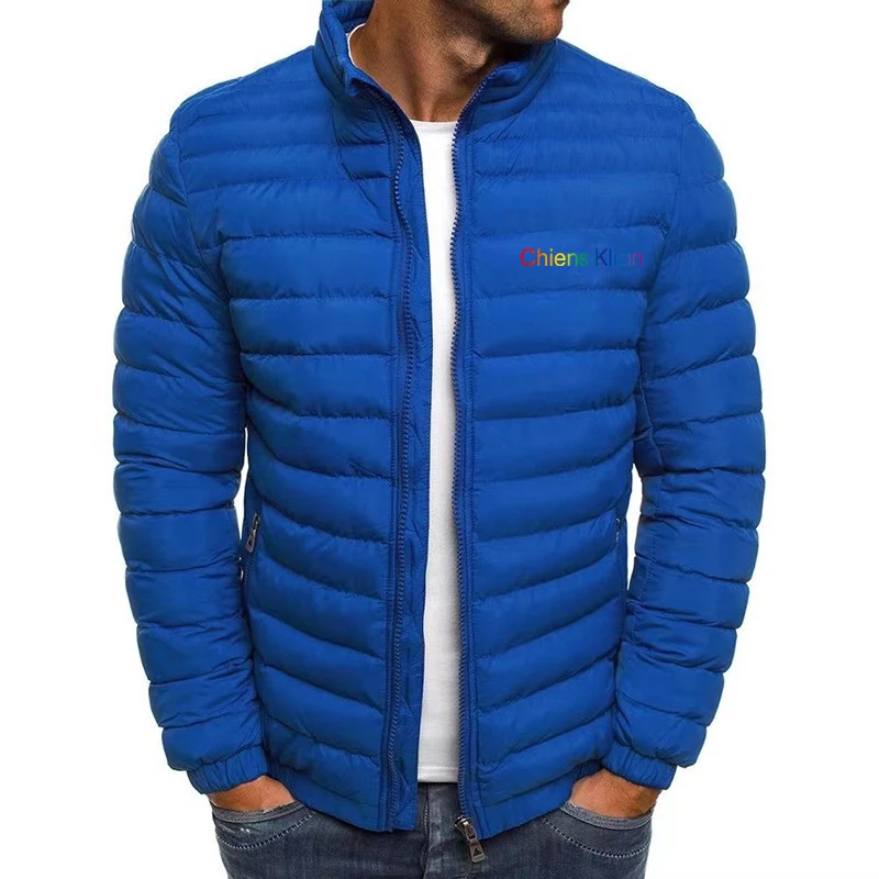 2024 Winter Simple Atmosphere Men's Cotton Clothes Casual Fashion Trend Loose Cotton Coat Jacket_voghion.com