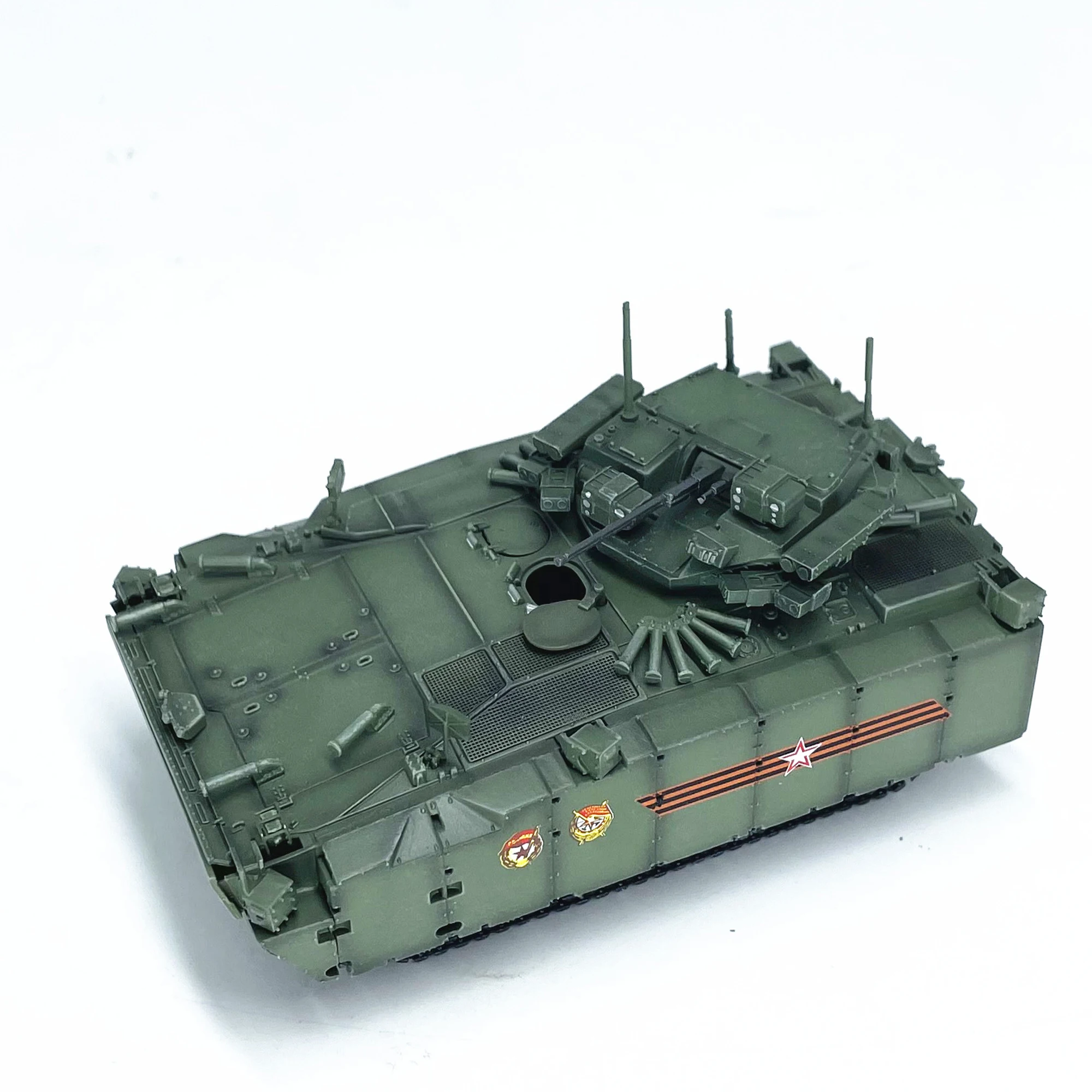 

Diecast Alloy & Plastic Model of Russian Kurganets-25 Militarized Combat Armored Vehicle 1:72 Scale Toy Gift Collection