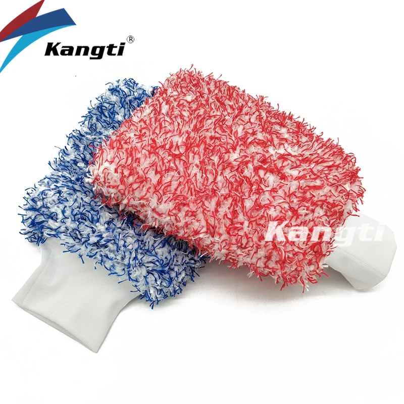 1 piece Soft Glove car cleaning gloves microfiber car mitt microfiber cleaning gloves microfiber washing gloves microfiber gloves Maximum Mitt High Density Auto Wash Cloth Ultra Microfiber Car Glove Cleaning Towel