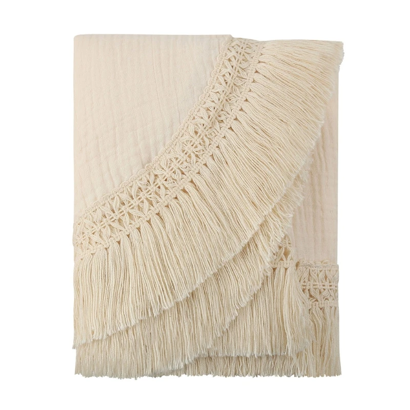 아기 담요 프린지 신생아 사진 소품 신생아 목욕 타월