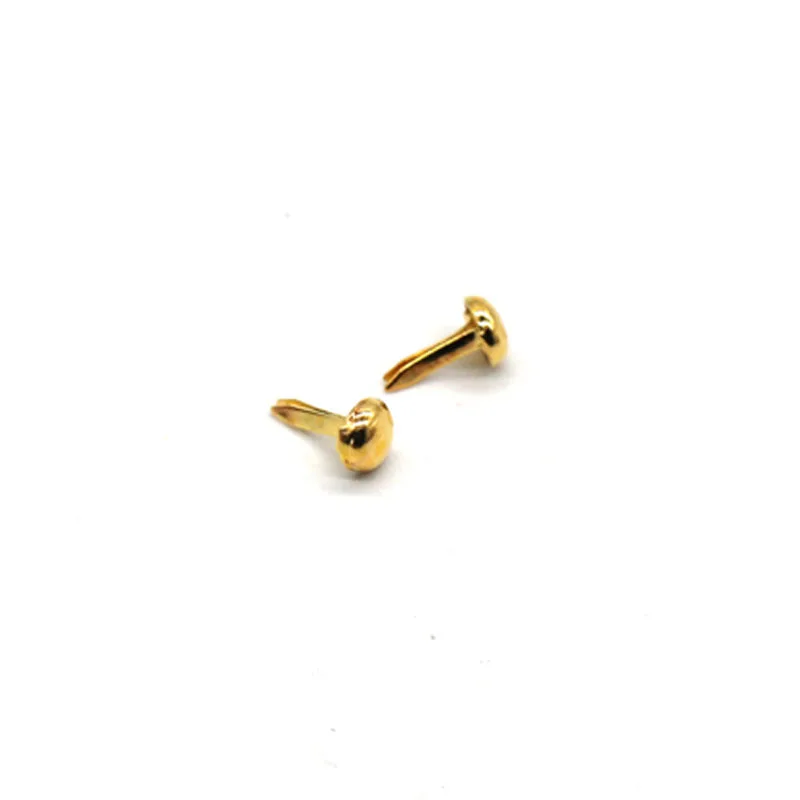 Metal Brads 4.5MM/8MM Round Mini Studs Spike Scrapbooking Embellishment Fastener DIY Handmade Craft