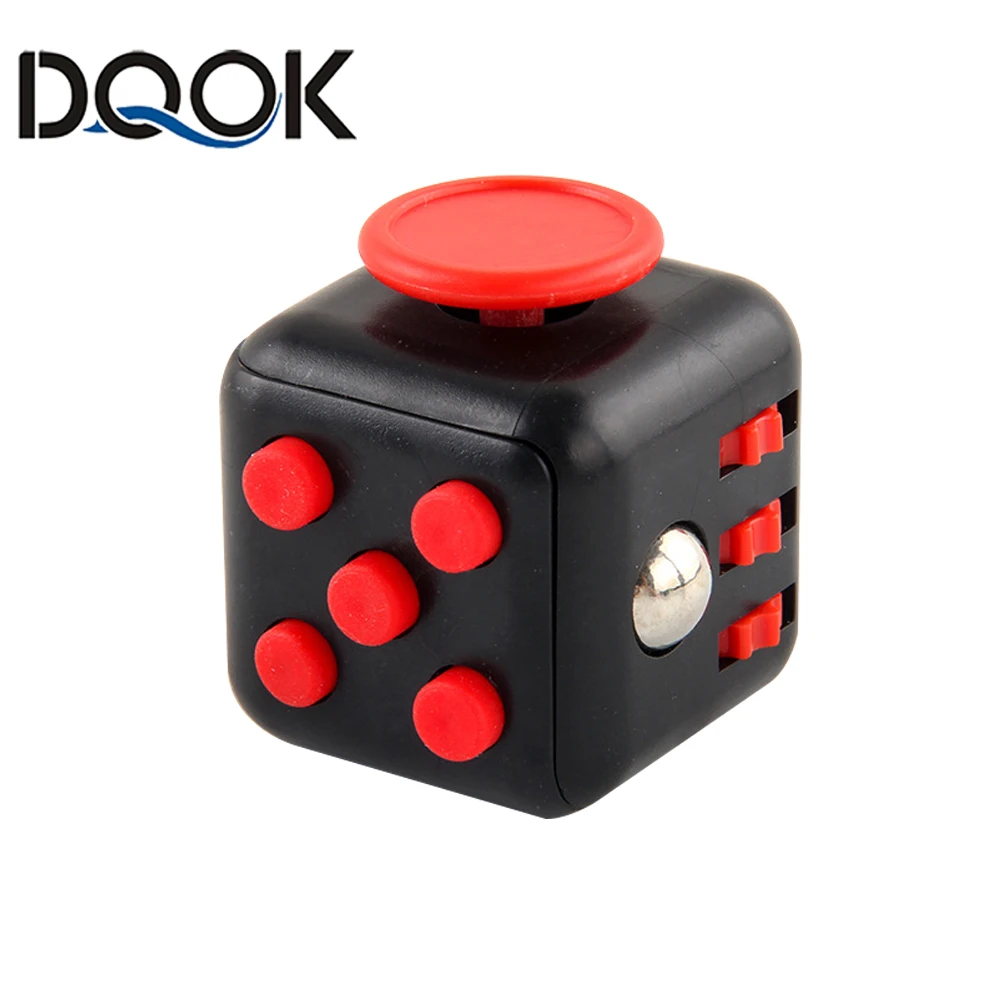Decompression Toy Hand Pinching Venting Anti Irritability Anxiety 6sided Playable Decompression Finger Tip Dice Magic Cube fidget toys puzzle toys anti stress toys puzzle cube magic puzzle cube mini fingertip toy