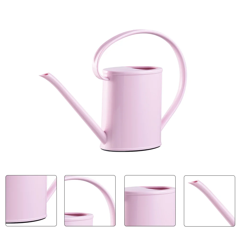 

Gardening Watering Can Plants Outdoor Decor Supply Tool Indoor Flower Pink Long Spout Child