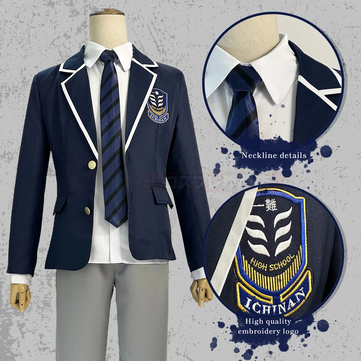 ウェア AMEFURASSHI - COLLEGE LOGO UNIFORM AMEFURASSHI - COLLEGE LOGO UNIFORM