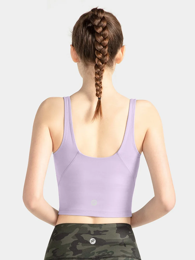 Sports Bra Women Thin Section Shockproof Beauty Back Vest Style High-intensity Running Fitness Yoga Underwear With Chest Pad
