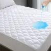 Twin Xl Mattress Protector For College Dorm, Soft Breathable Waterproof Twin Extra Long Size Mattress Pad Cover, 6-16 Hes Deep 1