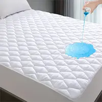 Twin Xl Mattress Protector For College Dorm, Soft Breathable Waterproof Twin Extra Long Size Mattress Pad Cover, 6-16 Hes Deep 1