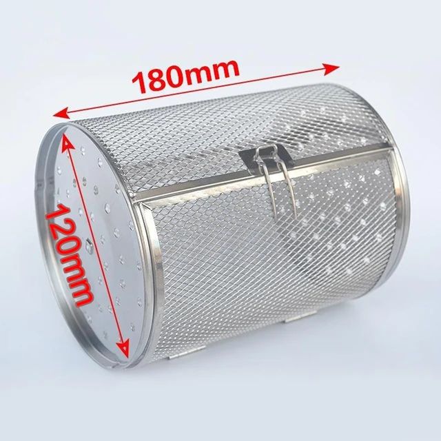 Stainless Steel Rotisserie Grill Basket Rotisserie Roaster Cage Oven