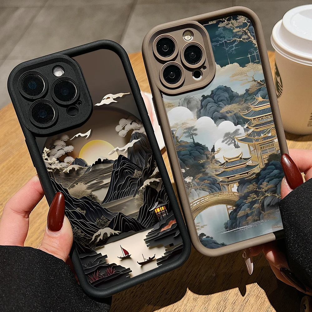 Scenic Towers Phone Case – Elegant Soft Cover