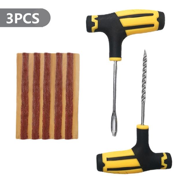 Tire Repair tools Kit Tubeless Tyre Puncture Repair Kit Studding Tool Set Bike Tire Replacement Tool Moto Tire Repair Tools