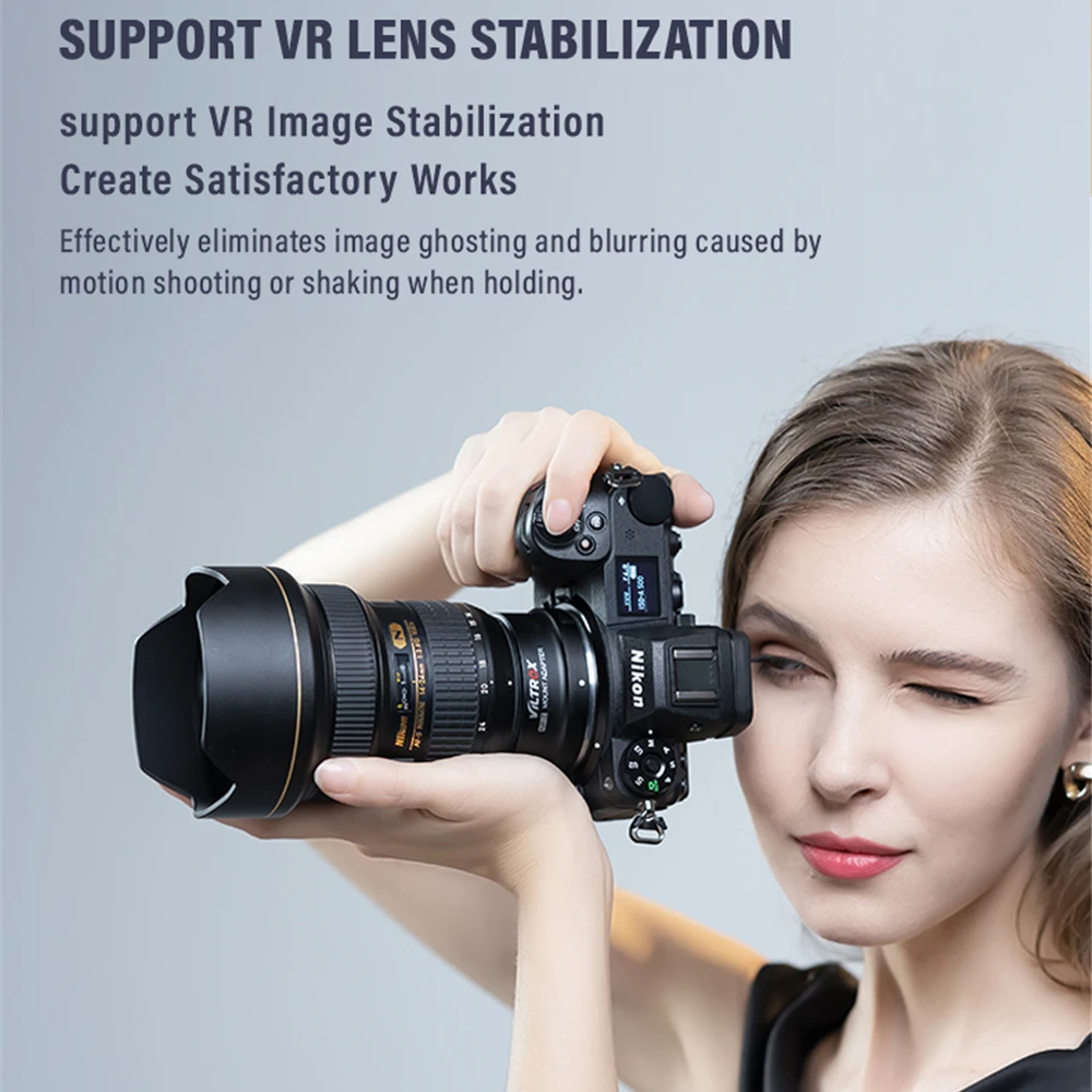 Adaptateur Objectif VILTROX E-Z - Sony Monture E Vers Nikon Z - Autofocus Et Contrôle Ouverture