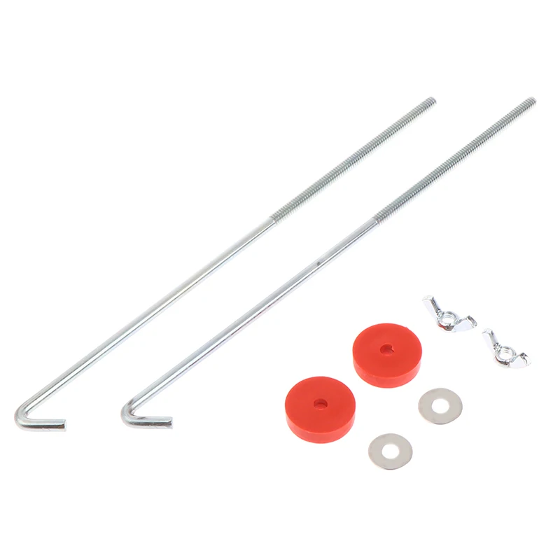 Aluminum Universal Battery Auto Battery Tie Down Mount Holder Bracket Brace Bar