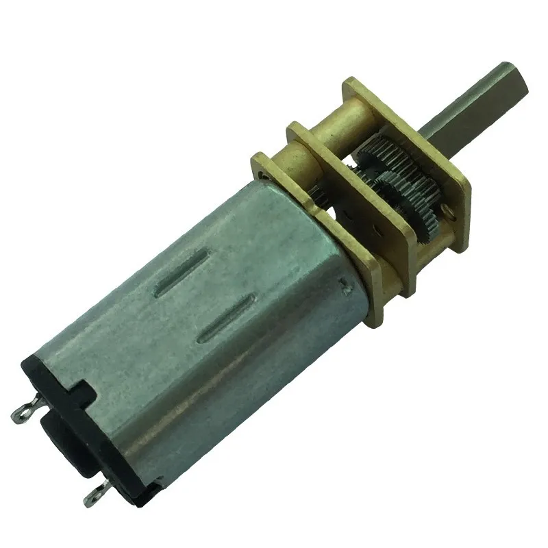 Jga12N30 Micro Motoriduttori 3V 6V 12V Smart Car Motors 23/35/47/70/140/235/280/470Rpm