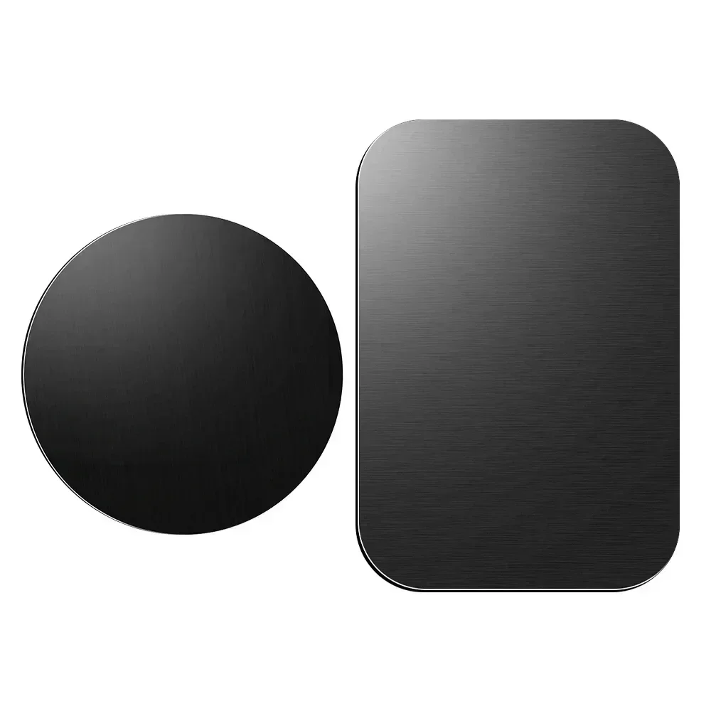 Slim Metal Plate for Magnetic Phone Holder - Universal Iron Sticker Disk