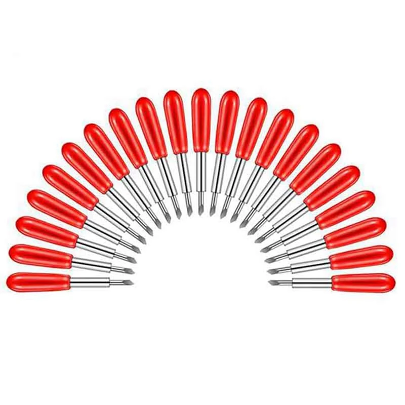 

125Pcs 45 Degree For Roland Cutting Plotter Vinyl Cutter Knife Blade Blade High Hardness Tungsten Carbide Machine Tool