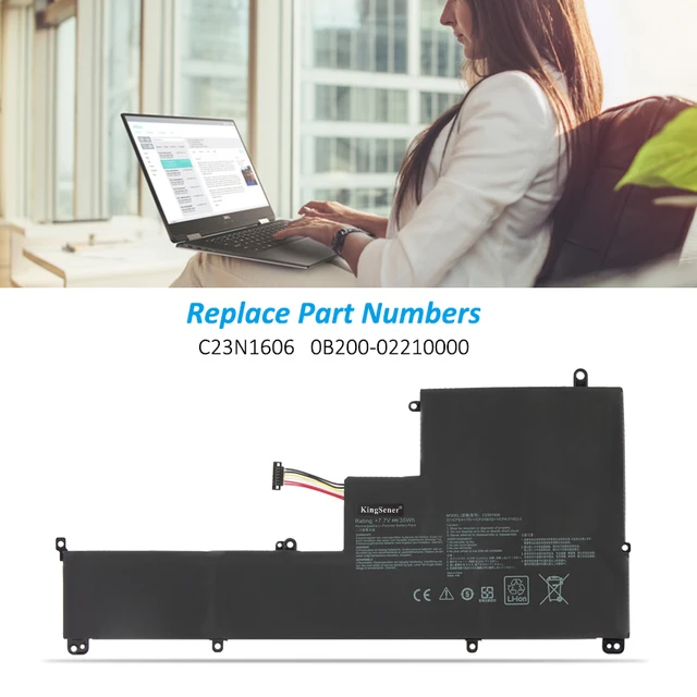 Batteria Per Laptop Asus Zenbook 3 UX390 Series - Ricambio Compatibile, Alta Capacità - Foto 6