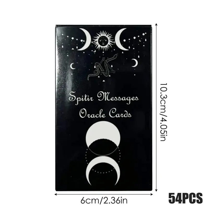 Spirit Message Oracle Cards A 54 Tarot Cards English Version