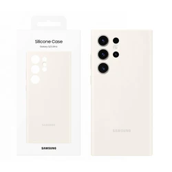 Premium Soft Silicone Protective Case with Silky Touch Finish for Enhanced Durability and Style (Cream)