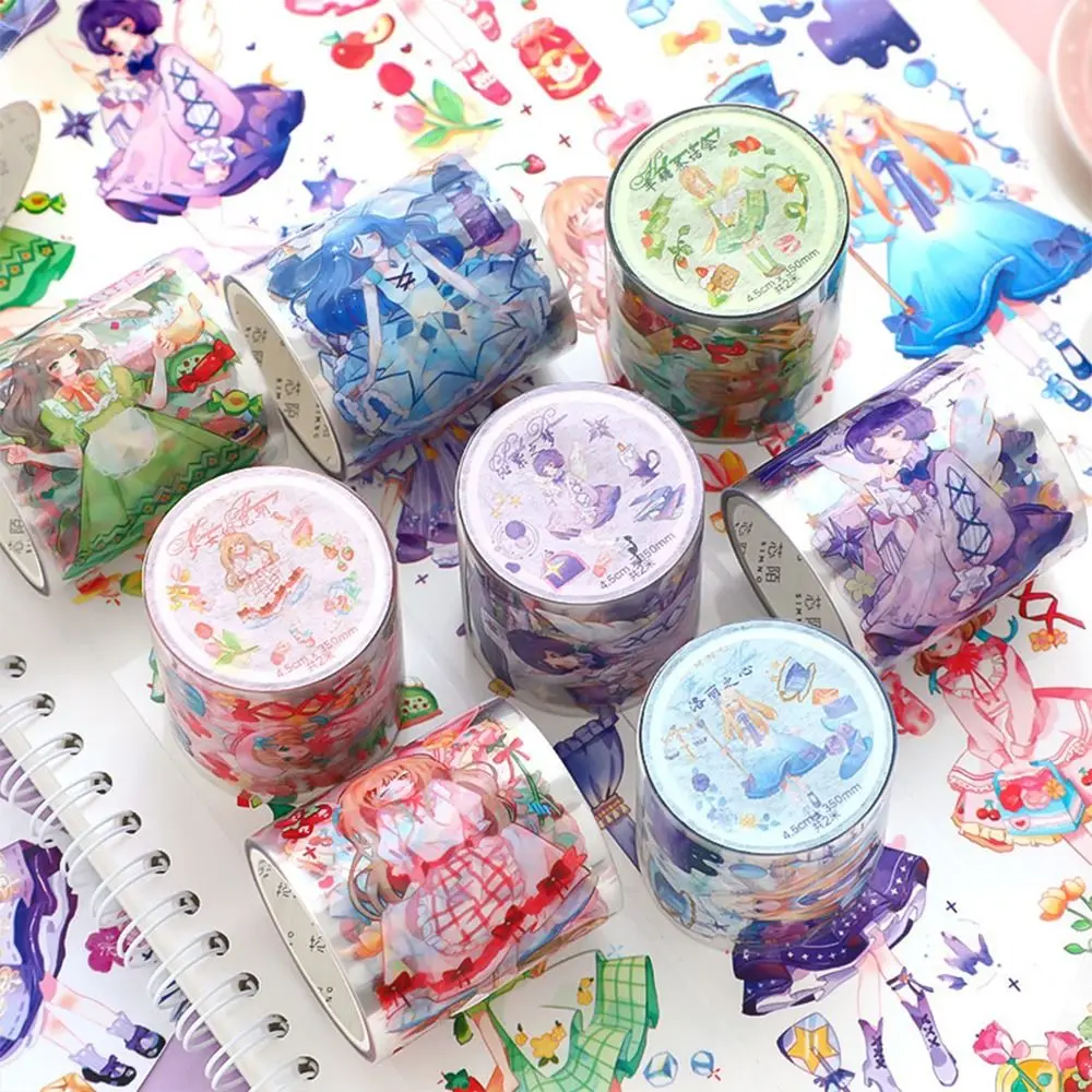 

1 рулон мультяшная юбка серия для девочек стикер ленты для студентов Kawaii Скрапбукинг клейкие наклейки для дневника