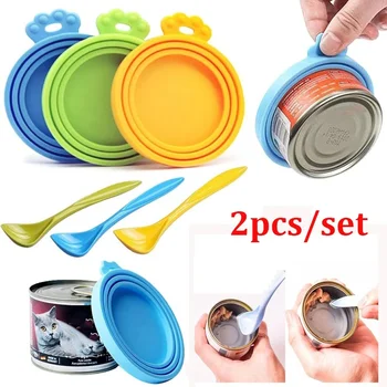 Silicone Pet Can Covers Set 1
