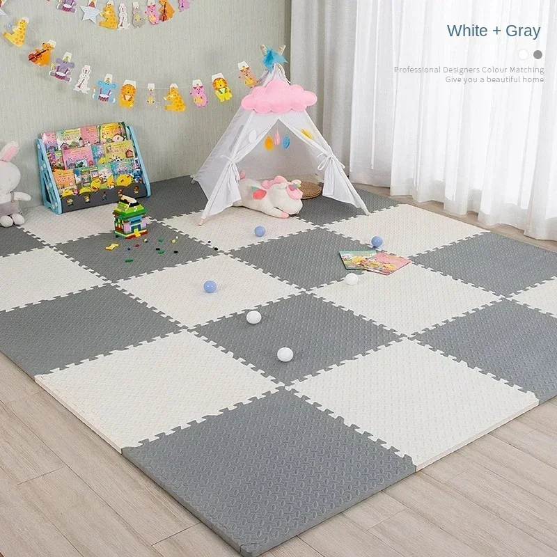 8/16PCS Non-Toxic Baby Play Mat, Interlocking Soft Foam Floor Mats