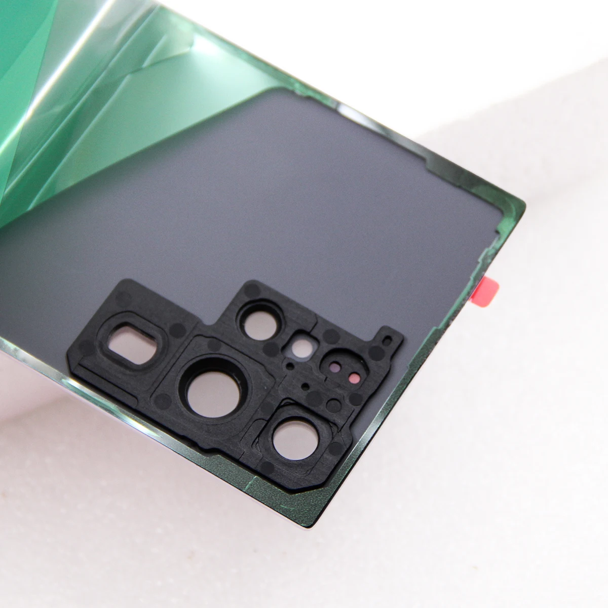 Premium Glass Battery Cover Replacement for Samsung Ultra Series - Rear Door Housing with Camera Lens