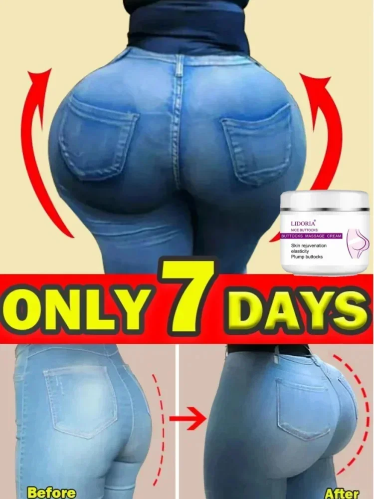 Natural Buttock Augmentation Cream Butt Enlargement Growth Effective Lift Up Ass Firm Breast Bigger Body Skin Sexy Care Lotion