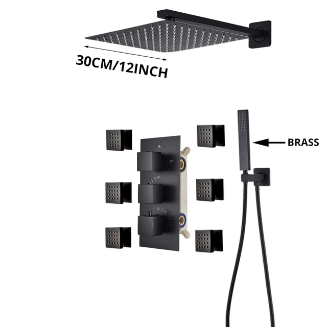 Black 12 inch B