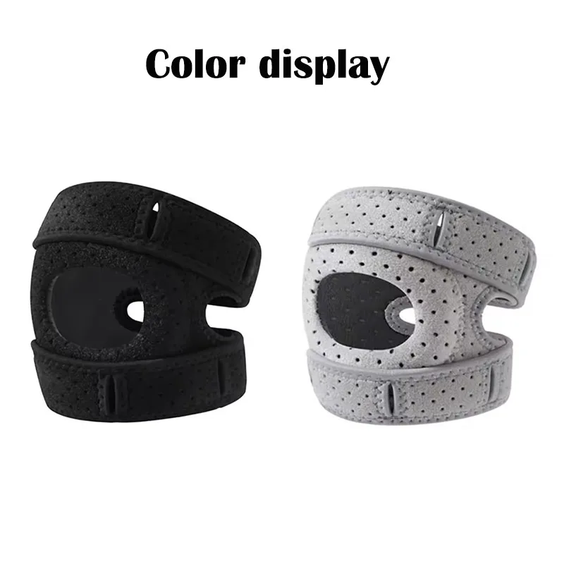 1 Patella Support Knee Pad PA Material Silicone Ring Men's and Women's Outdoor Sports Protective Equipment