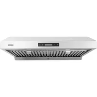 Vesta Atlanta 860CFM 30'' Stainless Steel Range Hood With Dual Motor, Auto Delay Shutoff, Contemporary Design, Pro Performance 1