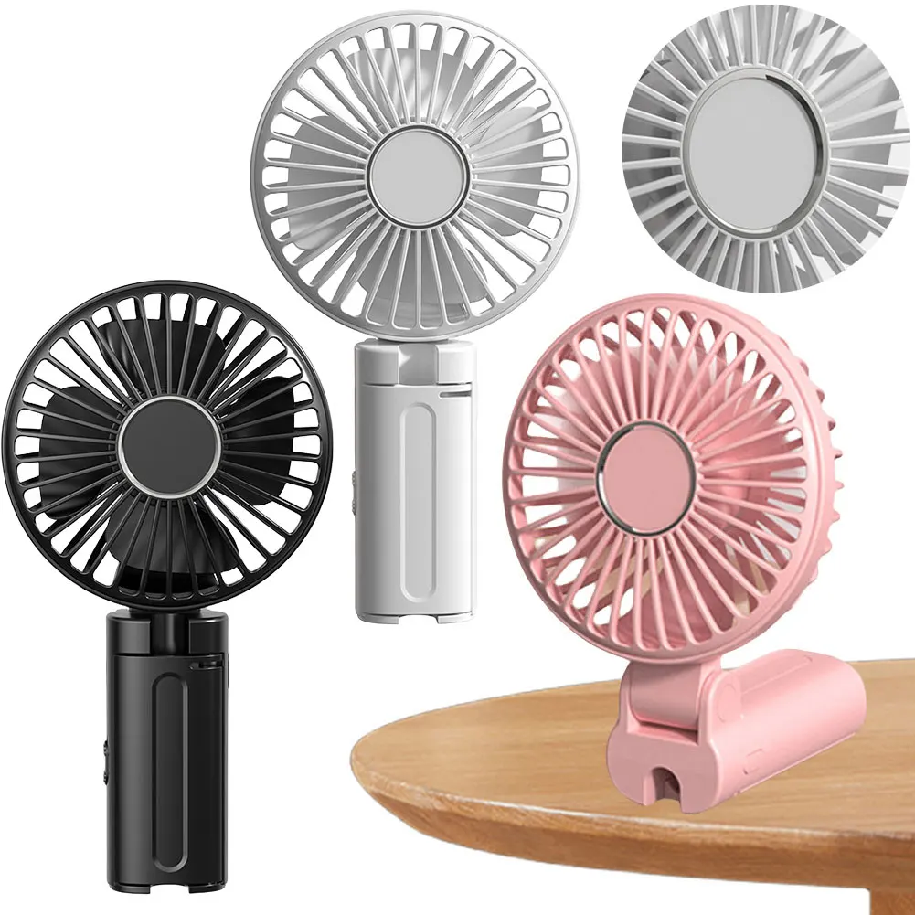 Umbrella Clip Fan 3-Speed Adjustment Portable Handheld Fan 1-3 Working Hours Electric Personal Fan for Outdoor Umbrella
