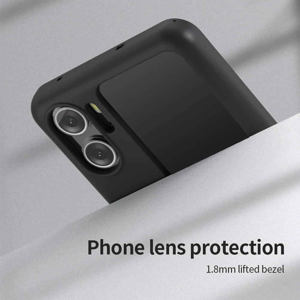 Nillkin für OPPO Find N2 Flip Case FlipFinger Stra Camshield Seidiges Silikon Stoßfeste Rückseite für OPPO Find N2 Flip – Detail 12