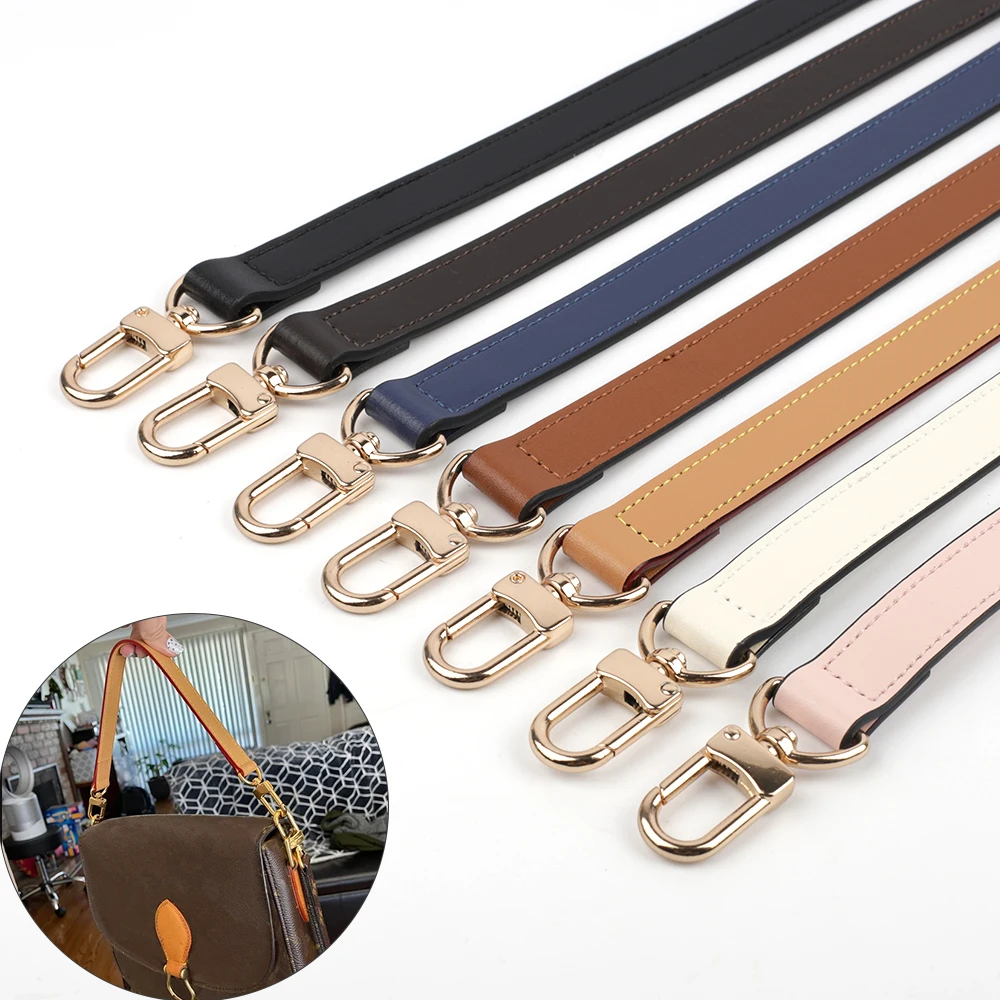 Leather Purse Handbag Shoulder Strap Replacement Belt with Metal Swivel  Hooks Lady DIY Craft Making Bag Accessories - AliExpress