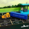 Toy Semi Truck and Trailer Trucks with Trailers for Boys Car Model Children’s Toys 4