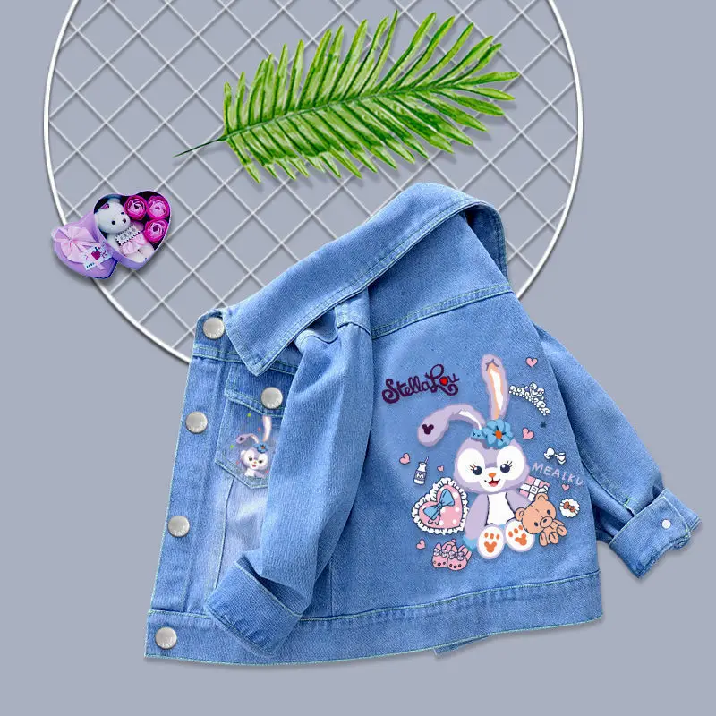 

Kids Denim Jacket 2022 New Cartoon Print Top Children's Jacket Denim Top Denim Jacket Kids Jacket Kids Jackets for Children's
