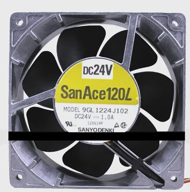 alumínio grande ventilador de refrigeração 9gl1224j102 do inversor do volume do ar