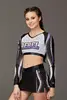 Professional Cheerleader Uniform ,Custom size and style,top+skirt 5